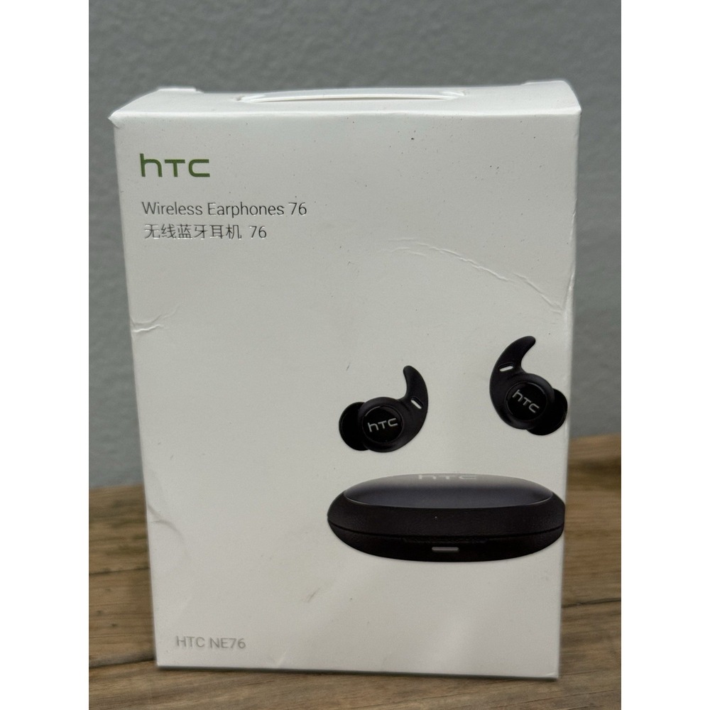 HTC NE 76 Bluetooth Black Wireless Earphones